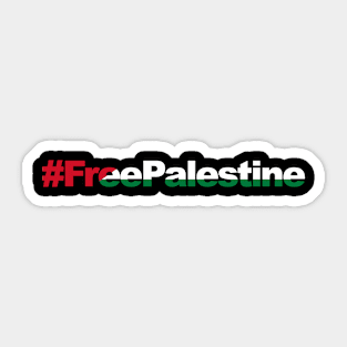 Free Palestine and Gaza Sticker